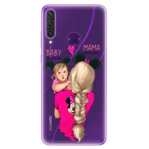 Odolné silikónové puzdro iSaprio - Mama Mouse Blond and Girl - Huawei Y6p