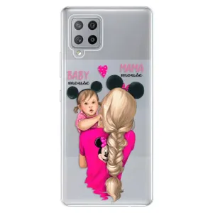 Odolné silikónové puzdro iSaprio - Mama Mouse Blond and Girl - Samsung Galaxy A42