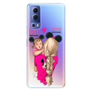 Odolné silikónové puzdro iSaprio - Mama Mouse Blond and Girl - Vivo Y72 5G