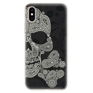 Odolné silikónové puzdro iSaprio - Mayan Skull - iPhone XS