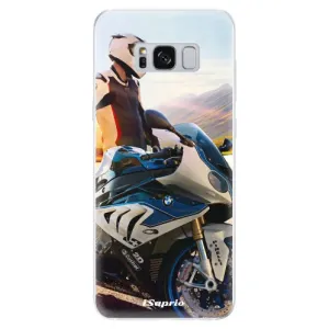 Odolné silikónové puzdro iSaprio - Motorcycle 10 - Samsung Galaxy S8