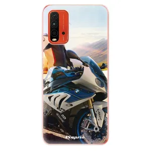 Odolné silikónové puzdro iSaprio - Motorcycle 10 - Xiaomi Redmi 9T