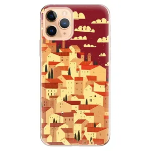 Odolné silikónové puzdro iSaprio - Mountain City - iPhone 11 Pro