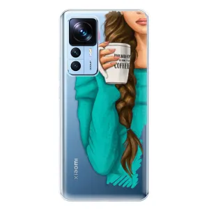 Odolné silikónové puzdro iSaprio - My Coffe and Brunette Girl - Xiaomi 12T / 12T Pro