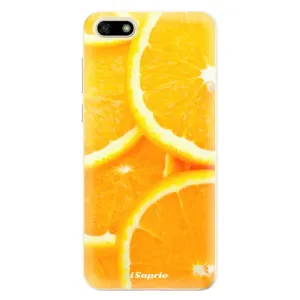 Odolné silikónové puzdro iSaprio - Orange 10 - Huawei Y5 2018