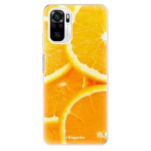 Odolné silikónové puzdro iSaprio - Orange 10 - Xiaomi Redmi Note 10 / Note 10S