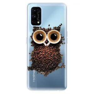 Odolné silikónové puzdro iSaprio - Owl And Coffee - Realme 7 Pro