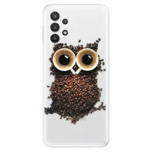 Odolné silikónové puzdro iSaprio - Owl And Coffee - Samsung Galaxy A32