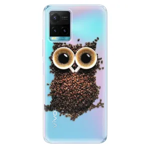 Odolné silikónové puzdro iSaprio - Owl And Coffee - Vivo Y21 / Y21s / Y33s