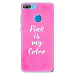 Odolné silikónové puzdro iSaprio - Pink is my color - Huawei Honor 9 Lite