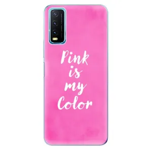 Odolné silikónové puzdro iSaprio - Pink is my color - Vivo Y20s