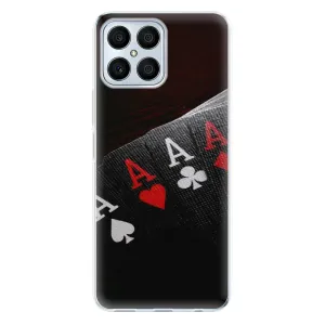 Odolné silikónové puzdro iSaprio - Poker - Honor X8