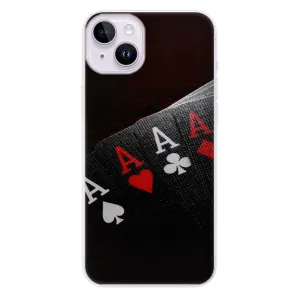Odolné silikónové puzdro iSaprio - Poker - iPhone 14 Plus