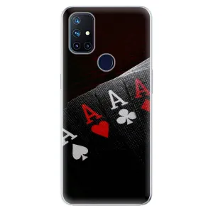 Odolné silikónové puzdro iSaprio - Poker - OnePlus Nord N10 5G