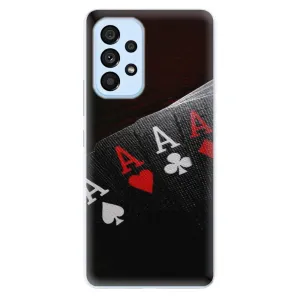 Odolné silikónové puzdro iSaprio - Poker - Samsung Galaxy A73 5G