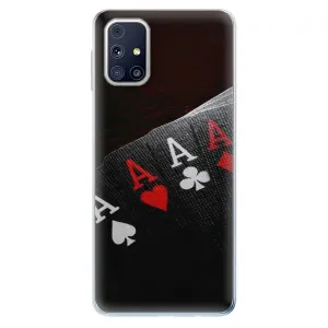 Odolné silikónové puzdro iSaprio - Poker - Samsung Galaxy M31s