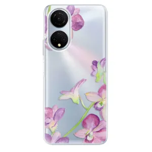 Odolné silikónové puzdro iSaprio - Purple Orchid - Honor X7