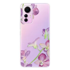 Odolné silikónové puzdro iSaprio - Purple Orchid - Xiaomi 12 Lite
