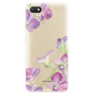 Odolné silikónové puzdro iSaprio - Purple Orchid - Xiaomi Redmi 6A