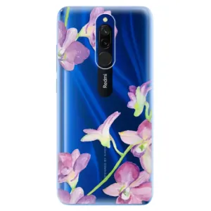 Odolné silikónové puzdro iSaprio - Purple Orchid - Xiaomi Redmi 8