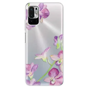 Odolné silikónové puzdro iSaprio - Purple Orchid - Xiaomi Redmi Note 10 5G