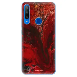 Odolné silikónové puzdro iSaprio - RedMarble 17 - Huawei Honor 9X