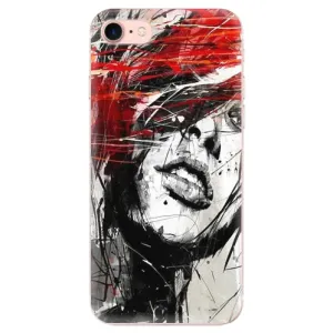 Odolné silikónové puzdro iSaprio - Sketch Face - iPhone 7