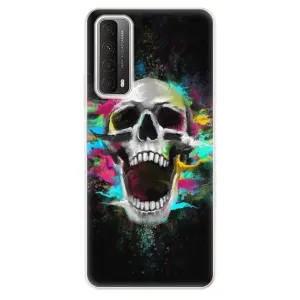 Odolné silikónové puzdro iSaprio - Skull in Colors - Huawei P Smart 2021