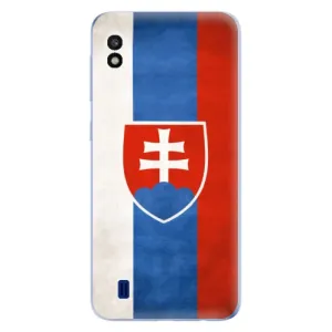 Odolné silikónové puzdro iSaprio - Slovakia Flag - Samsung Galaxy A10