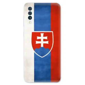 Odolné silikónové puzdro iSaprio - Slovakia Flag - Samsung Galaxy A50