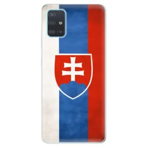 Odolné silikónové puzdro iSaprio - Slovakia Flag - Samsung Galaxy A51