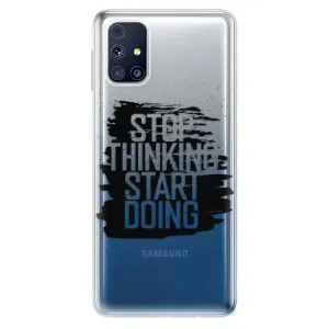 Odolné silikónové puzdro iSaprio - Start Doing - black - Samsung Galaxy M31s
