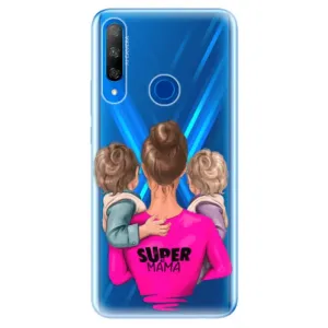Odolné silikónové puzdro iSaprio - Super Mama - Two Boys - Huawei Honor 9X