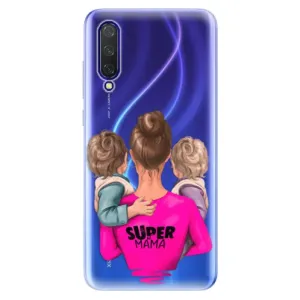 Odolné silikónové puzdro iSaprio - Super Mama - Two Boys - Xiaomi Mi 9 Lite
