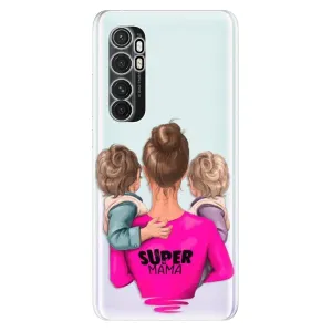 Odolné silikónové puzdro iSaprio - Super Mama - Two Boys - Xiaomi Mi Note 10 Lite