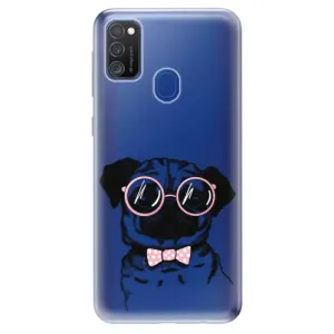 Odolné silikónové puzdro iSaprio - The Pug - Samsung Galaxy M21