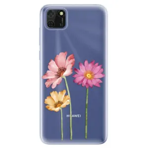 Odolné silikónové puzdro iSaprio - Three Flowers - Huawei Y5p