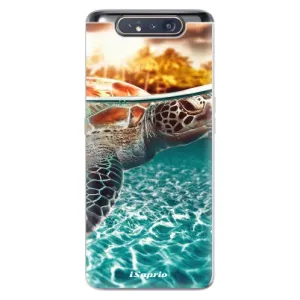 Odolné silikónové puzdro iSaprio - Turtle 01 - Samsung Galaxy A80
