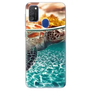 Odolné silikónové puzdro iSaprio - Turtle 01 - Samsung Galaxy M21