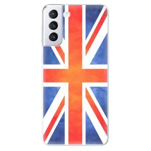 Odolné silikónové puzdro iSaprio - UK Flag - Samsung Galaxy S21+