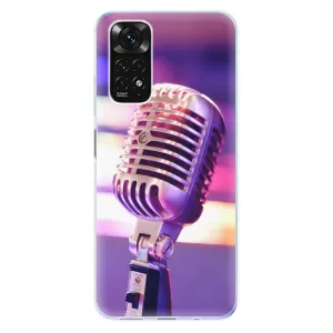 Odolné silikónové puzdro iSaprio - Vintage Microphone - Xiaomi Redmi Note 11 / Note 11S