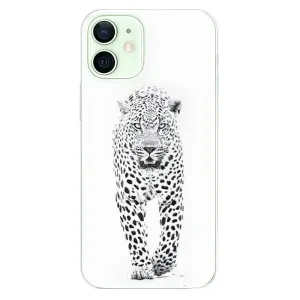 Odolné silikónové puzdro iSaprio - White Jaguar - iPhone 12