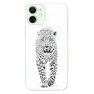 Odolné silikónové puzdro iSaprio - White Jaguar - iPhone 12 mini