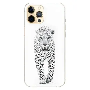 Odolné silikónové puzdro iSaprio - White Jaguar - iPhone 12 Pro