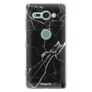 Plastové puzdro iSaprio - Black Marble 18 - Sony Xperia XZ2 Compact