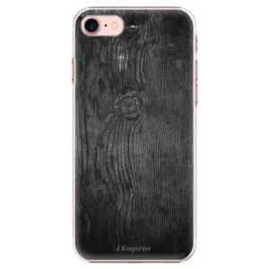 Plastové puzdro iSaprio - Black Wood 13 - iPhone 7