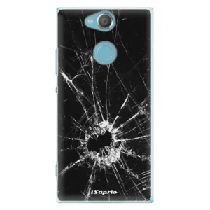 Plastové puzdro iSaprio - Broken Glass 10 - Sony Xperia XA2
