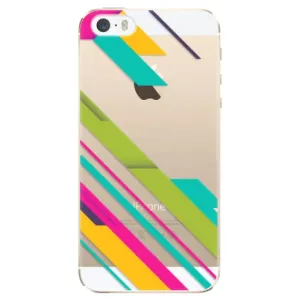 Plastové puzdro iSaprio - Color Stripes 03 - iPhone 5/5S/SE