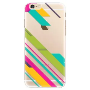 Plastové puzdro iSaprio - Color Stripes 03 - iPhone 6/6S