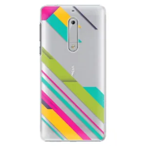 Plastové puzdro iSaprio - Color Stripes 03 - Nokia 5